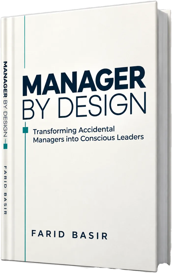 Manager By Design book cover by Farid Basir
